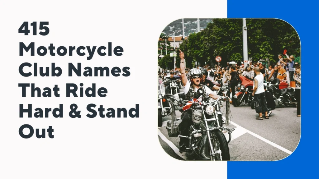 Motorcycle Club Names