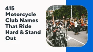 Motorcycle Club Names