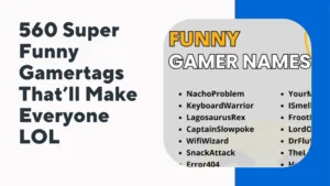 Super Funny Gamertags