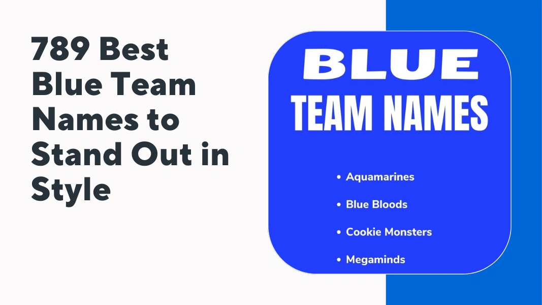 Best Blue Team Names