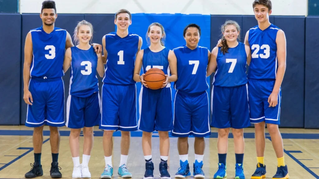 Blue Team Names for Basketball