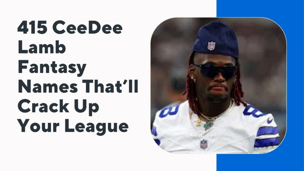 CeeDee Lamb Fantasy Names
