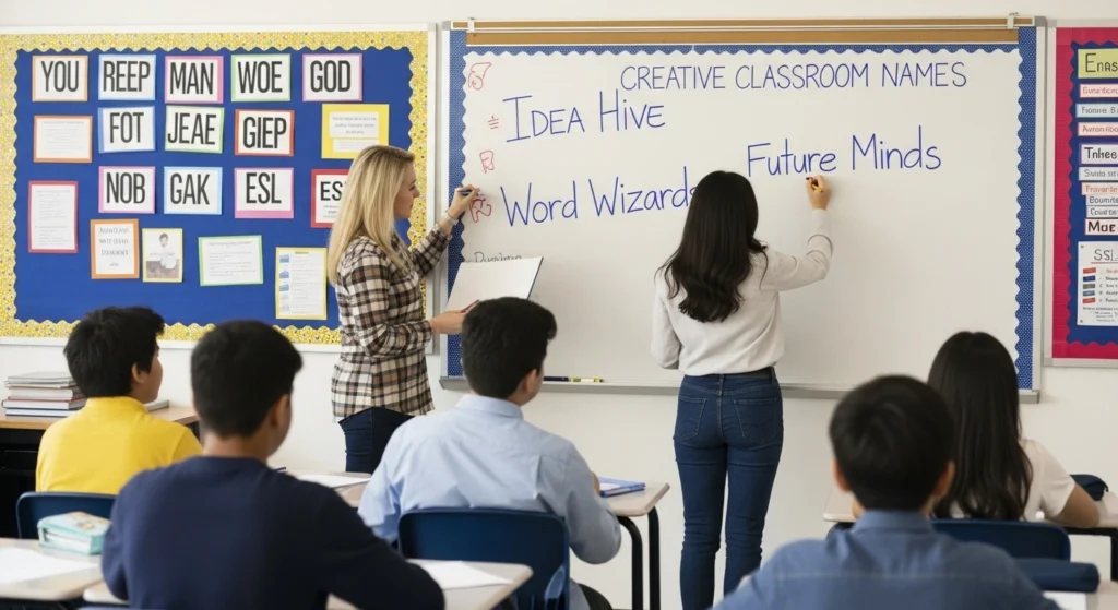 Creative Classroom Names for Every Age Funny