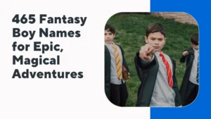 Fantasy Boy Names