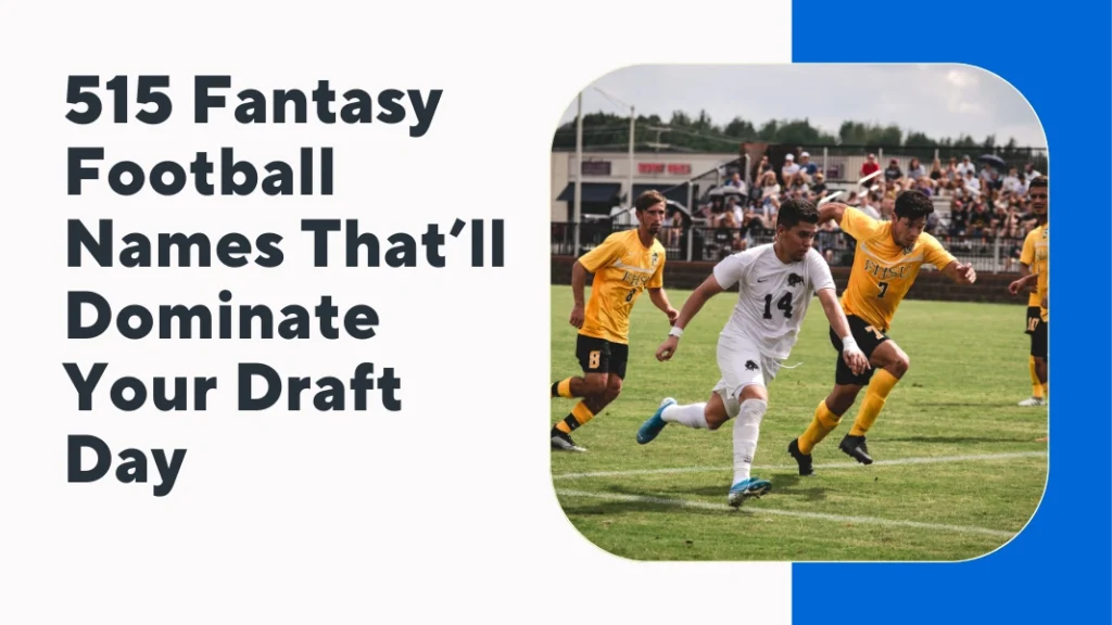 Fantasy Football Names