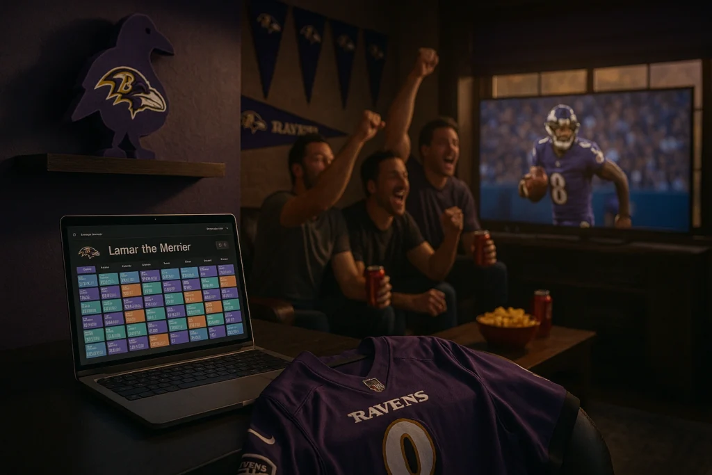Baltimore Ravens Fantasy Football Team Name