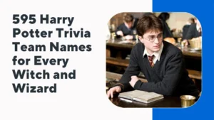 Harry Potter Trivia Team Names