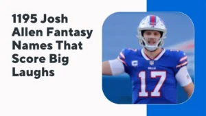 Josh Allen Fantasy Names
