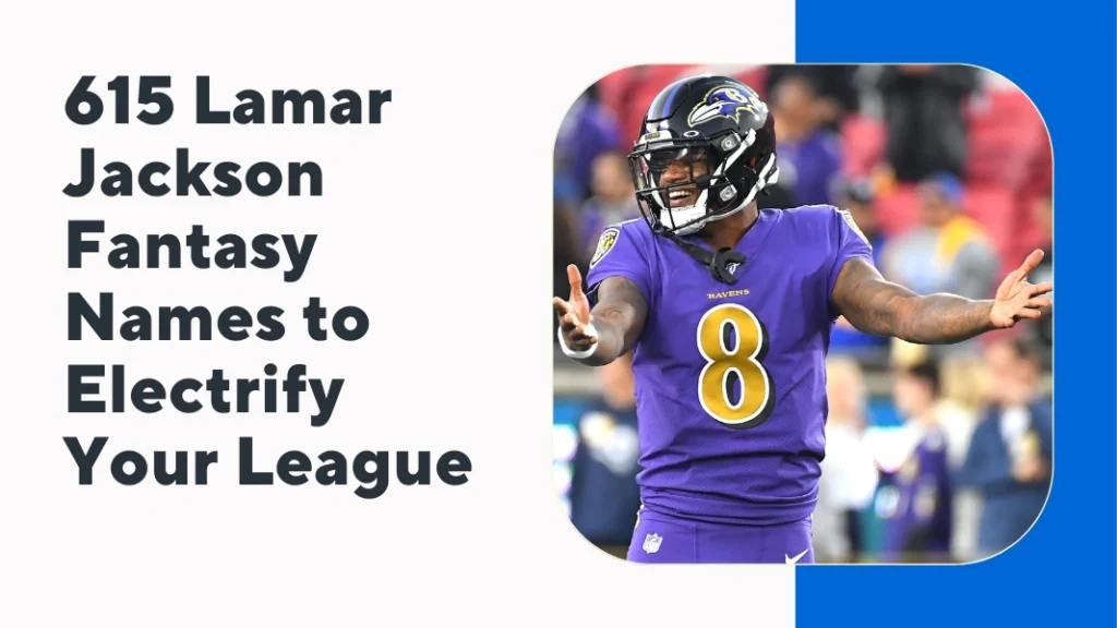 Lamar Jackson Fantasy Names