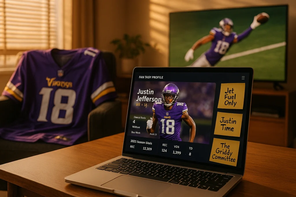 justin jefferson fantasy names