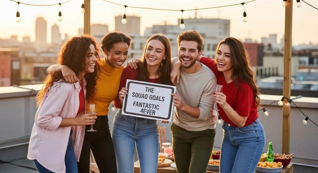 Best Group Name For 4 Friends