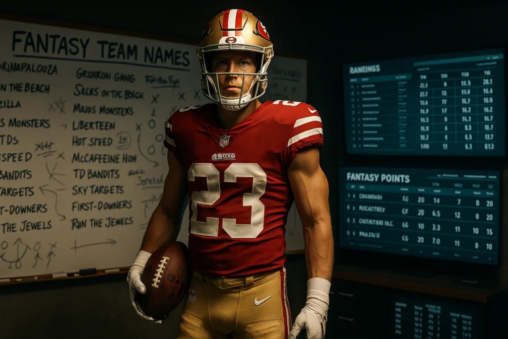 Christian McCaffrey Fantasy Team Names