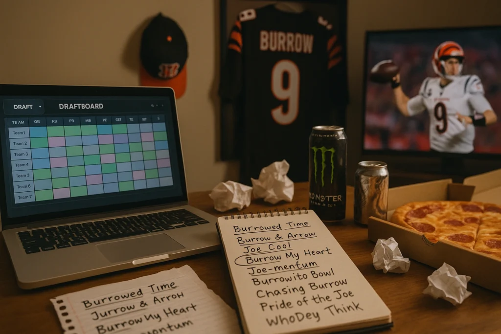 Joe Burrow Fantasy Team Names