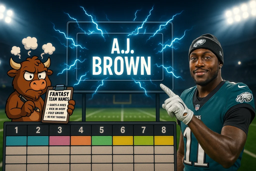 AJ Brown Fantasy Names
