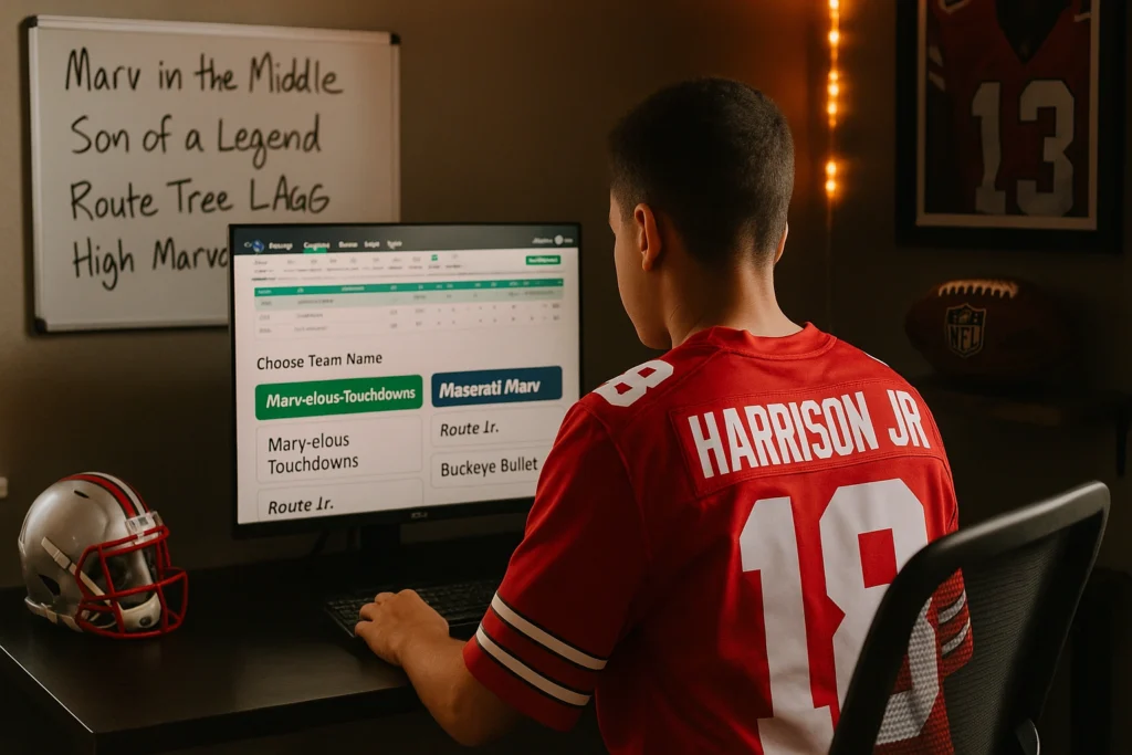 Marvin Harrison Jr Fantasy Names