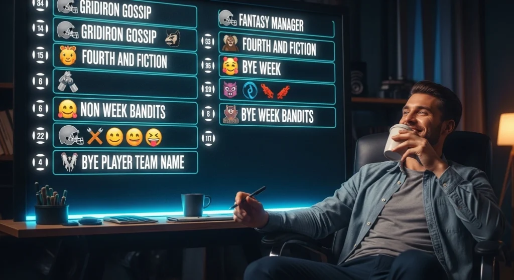 Non Player Fantasy Football Team Names