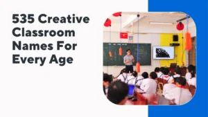 reative Classroom Names