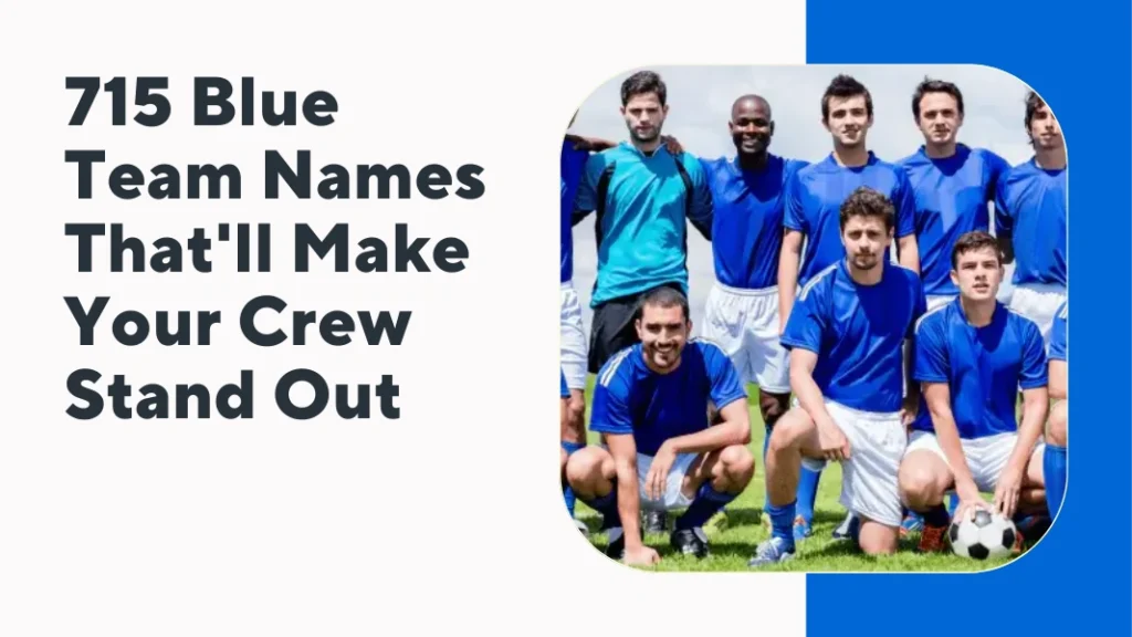 Blue Team Names