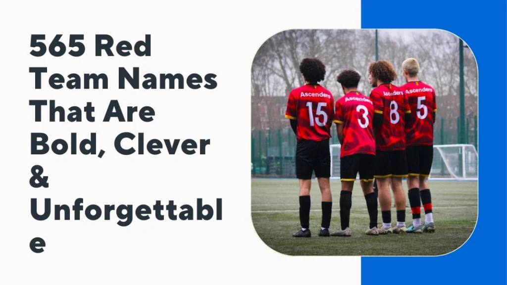 Red Team Names