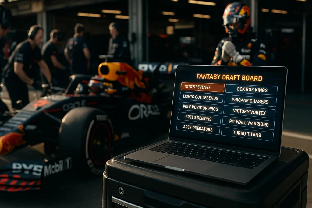 F1 Fantasy Team Names