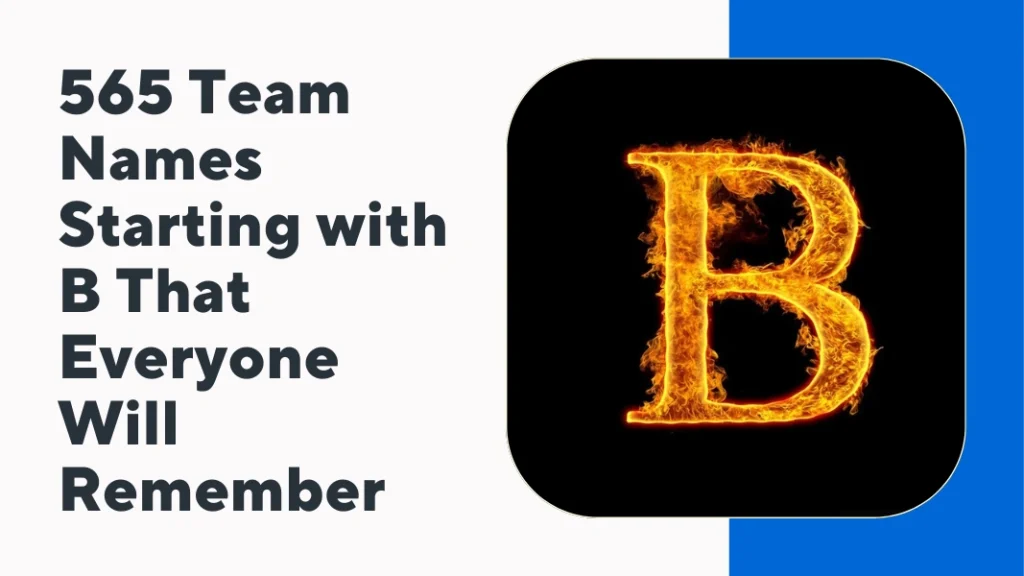 Team Names Starting with B