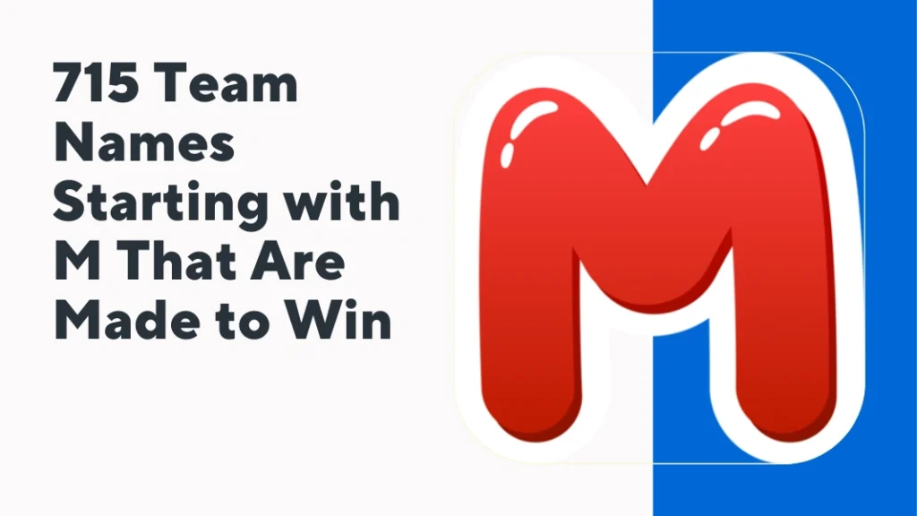 Team Names Starting with M