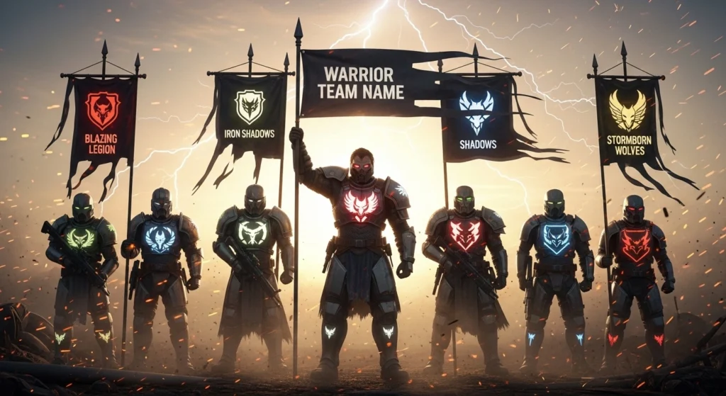 Warrior Team Names