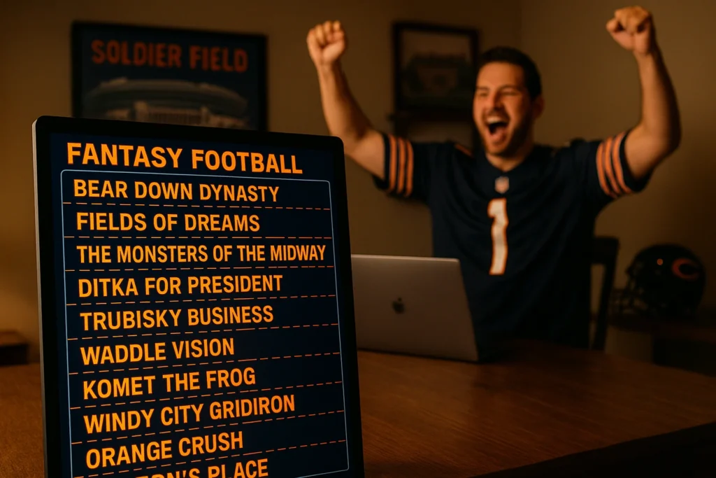 Chicago Bears Fantasy Football Names