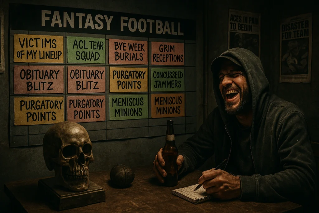 Dark Humor Fantasy Football Names