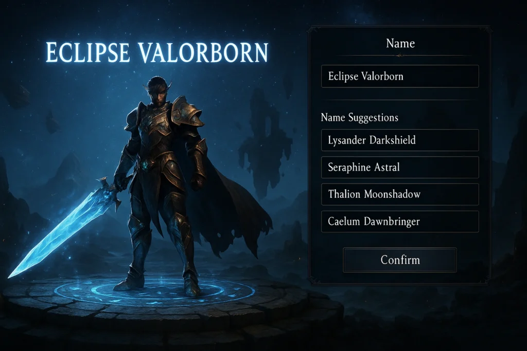 Final Fantasy Names
