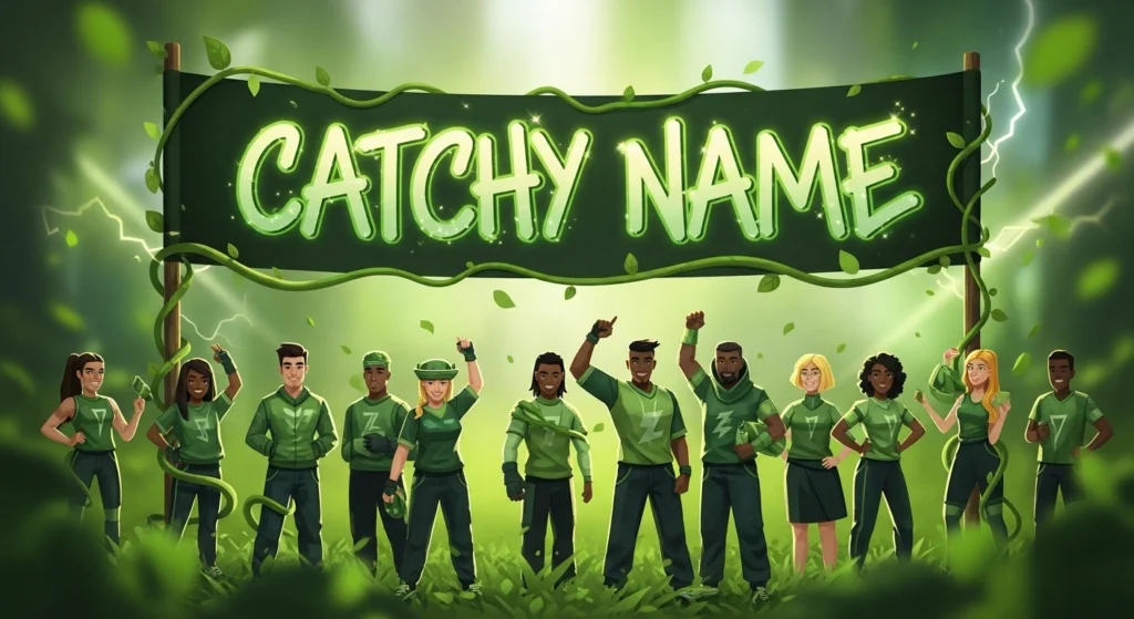 Green Team Names