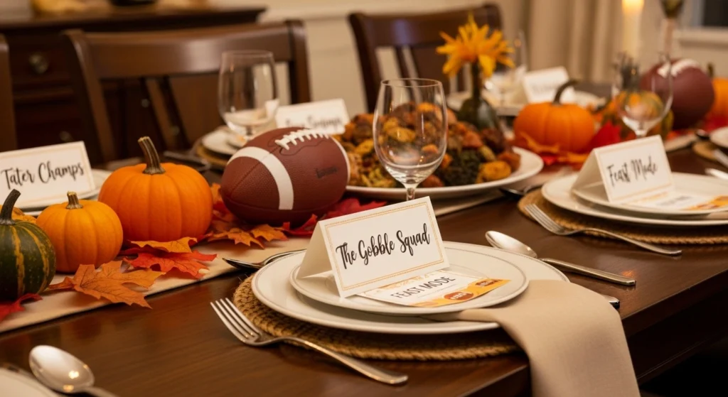 Thanksgiving Team Names