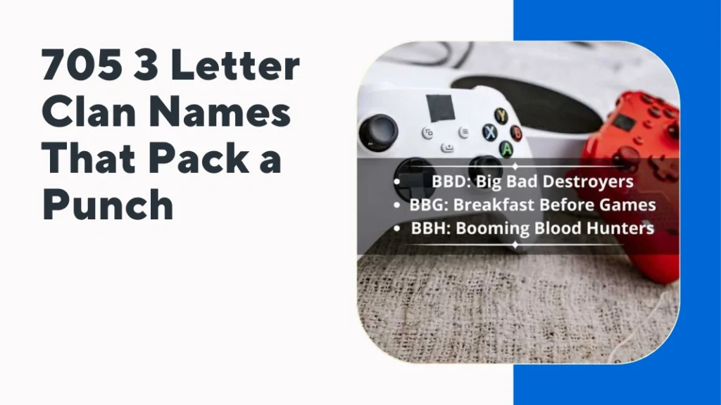 3 Letter Clan Names