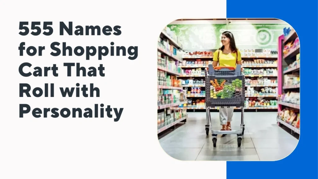Names for Shopping Cart