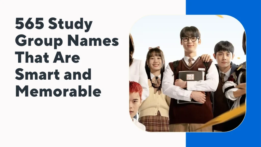 Study Group Names