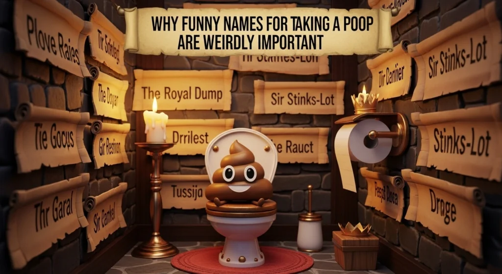 Funny Names for Taking a Poop